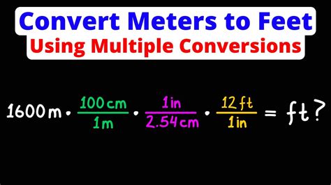 Meters To Feet: Instant Length Conversion