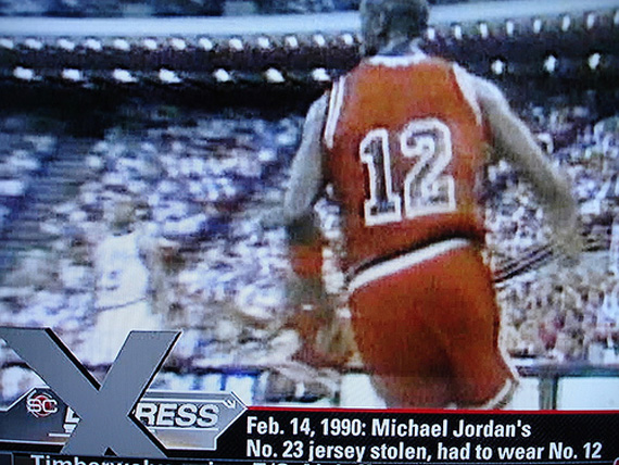 Michael Jordan Wears 12 Jersey Sneakernews Com