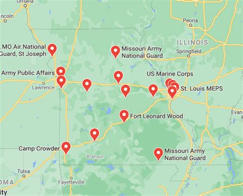 Military Bases In Missouri A List Of All 9 Bases In Mo