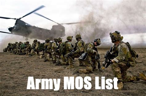 Military Mos Meaning