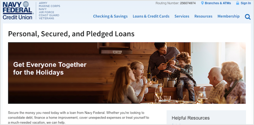 Navy Federal Personal Loans Review For 2018 Lendedu