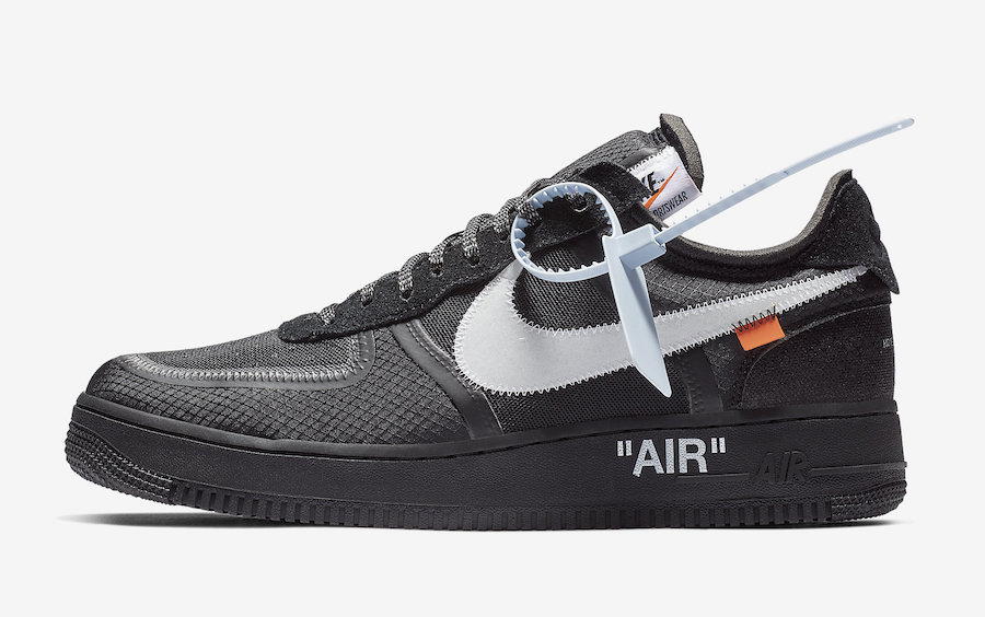 Off White Nike Air Force 1 Low Black Ao4606 001 Sneaker Bar Detroit