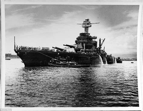 Only Three Of The Us Navy Battleships That Were Sunk At Pearl Harbor On