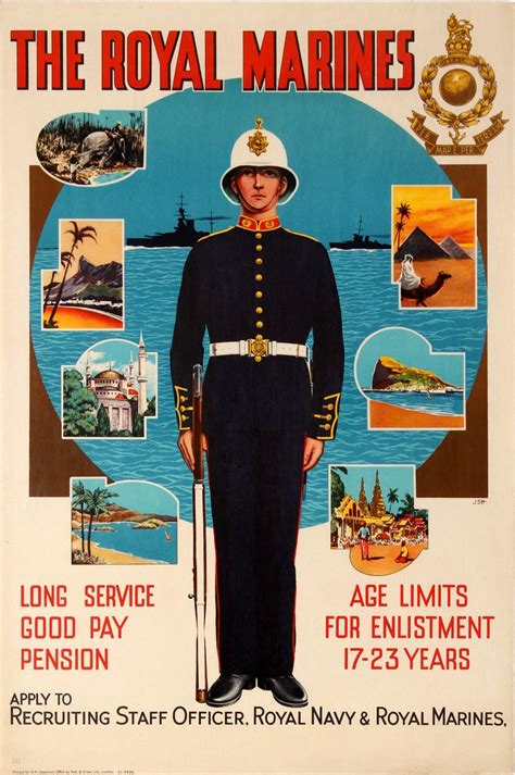 Original Vintage Military Recruitment Poster The Royal, 40% Off