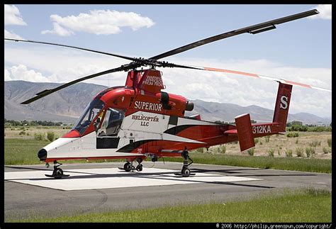 Photograph By Philip Greenspun Kaman K Max Heavy Lift Helicopter 1