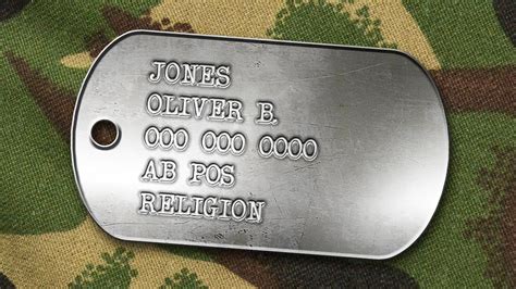 Photoshop Part 1 Create A Classic Military Dog Tag Graphic Design