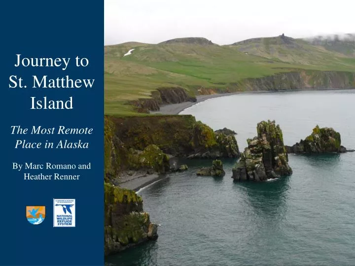 Ppt Journey To St Matthew Island The Most Remote Place In Alaska By