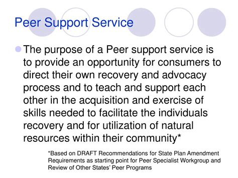 Ppt Peer Specialist 101 Powerpoint Presentation Free Download Id