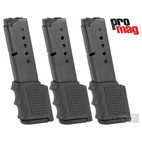 Promag S W Bodyguard 380 Acp 10 Round Magazine 3 Pack Extended Smi21