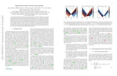 Quantum Heat Engine With Long Range Advantages Papers With Code