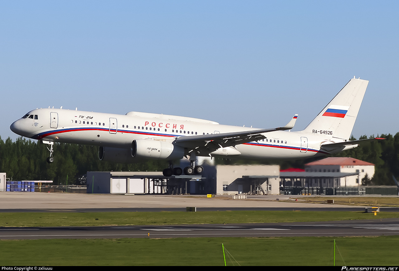 Ra 64526 Tupolev Tu 214Sr Russia Special Flight Squadron