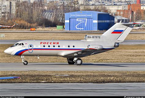 Ra 87972 Rossiya Special Flight Squadron Yakovlev Yak 40 Photo By Pak