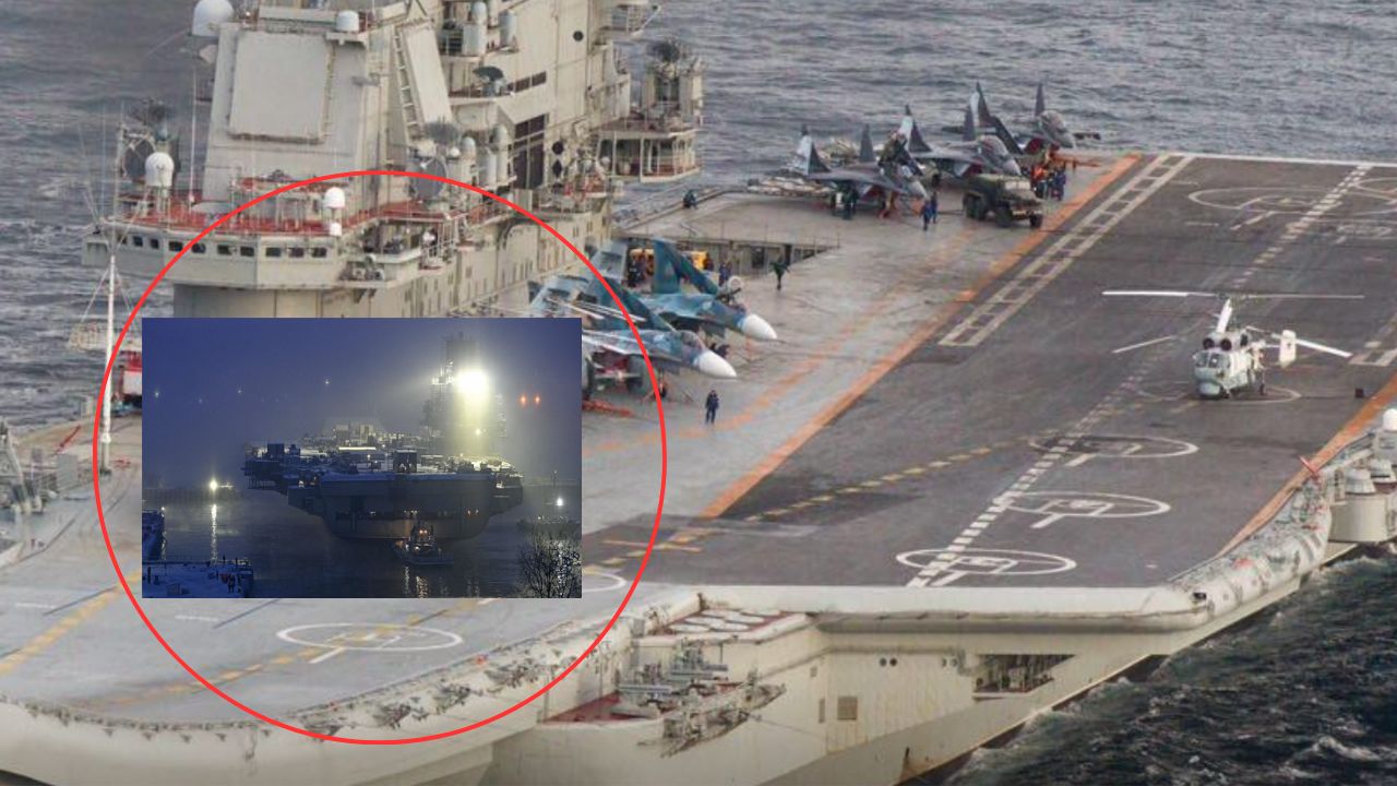 Russia Aircraft Carrier Tow Creates Speculation About Moscow S Next