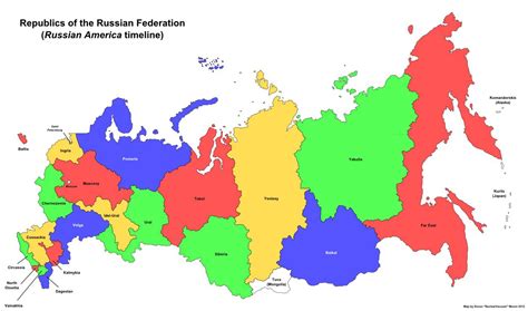 Russian Republics Map: Discover Geographic Diversity