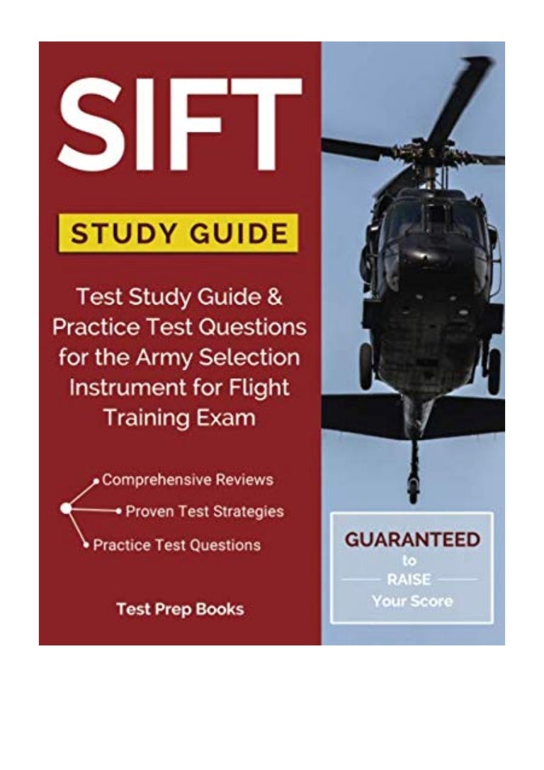 Sift Study Guide Sift Test Prep And Practice Test Questions For The U