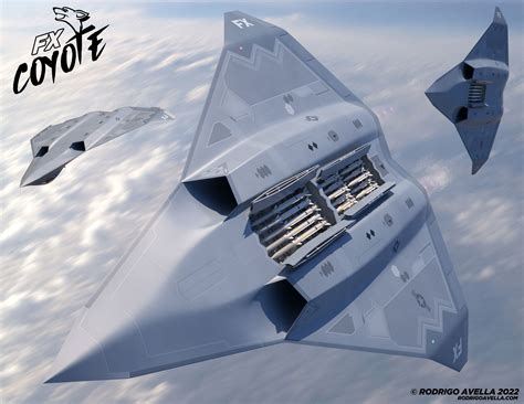 Sixth Generation Fighter On Behance Stealth Aircraft Fighter