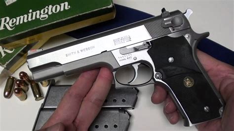 Smith Wesson Model 645 And 4506 America S First Double Action 45