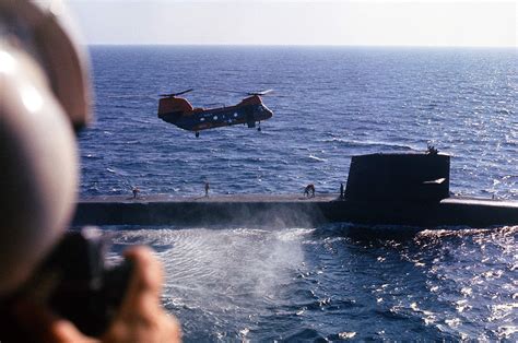 Ssbn 656 George Washington Carver Holy Loch 1989 Uss George