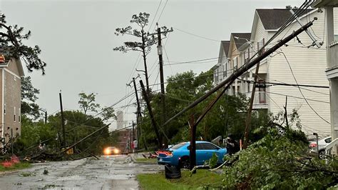 Tallahassee Tornado Storm Damage Reports Roll In 70K Out Of Power