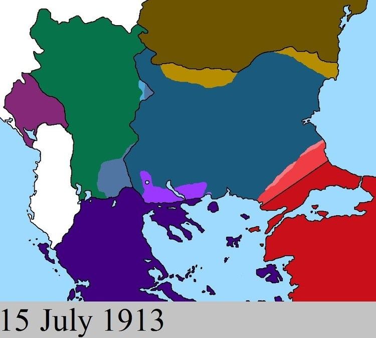 The First Second Balkan War A Year Of War