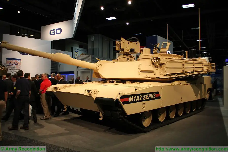 U S Army Will Receive First M1a2 Abrams Sep V3 Mbt Main Battle Tanks