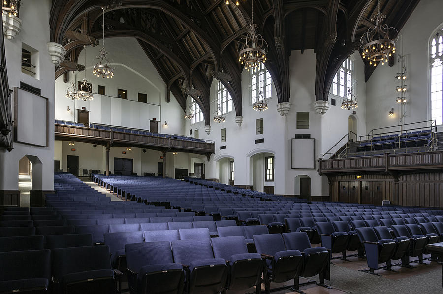 Uf University Auditorium Interior And Seating Photograph By Lynn Palmer