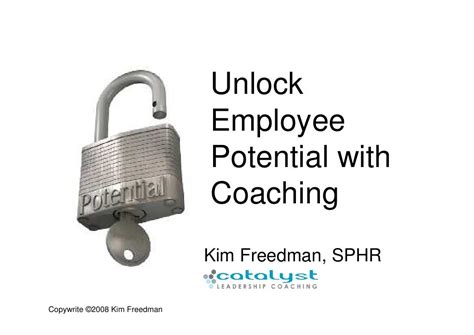 Unlock Employee Potential With Coaching