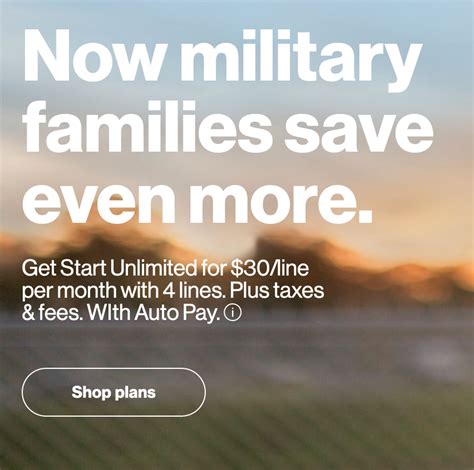 Verizon Military Plan