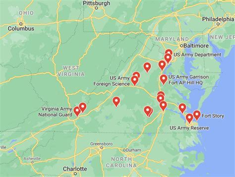 Virginia Military Bases Militarybases Com