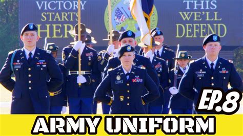 Wearing The Us Army Uniform Army Basic Training Ep 8 Youtube