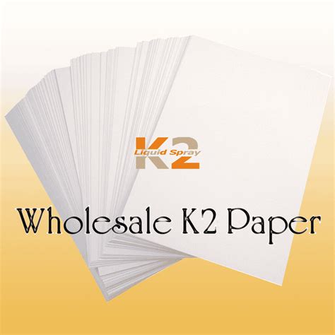 What Is K2 Paper For Sale? Authentic Options