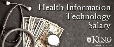 What To Expect With Your Health Information Technology Salary King