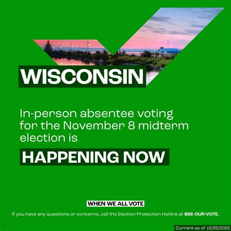 Wisconsin Early Voting: Maximizing Your Voting Experience