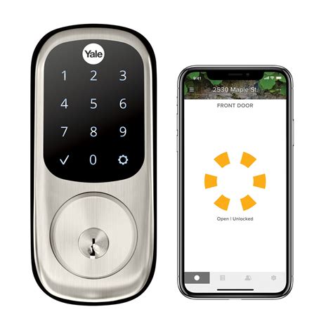 Yale Assure Lock Touchscreen With Wi Fi And Bluetooth Yale Home