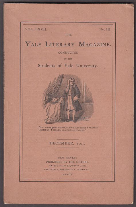 Yale Literary Magazine 12 1901 George Cruikshank Arnold Bocklin