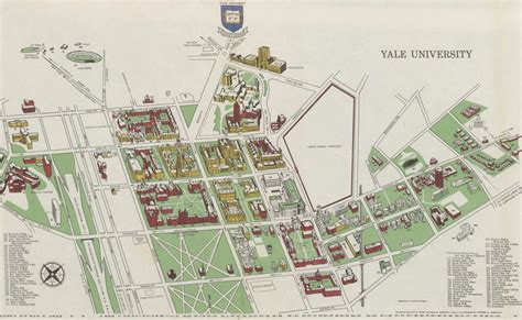 Yale University Map Guide